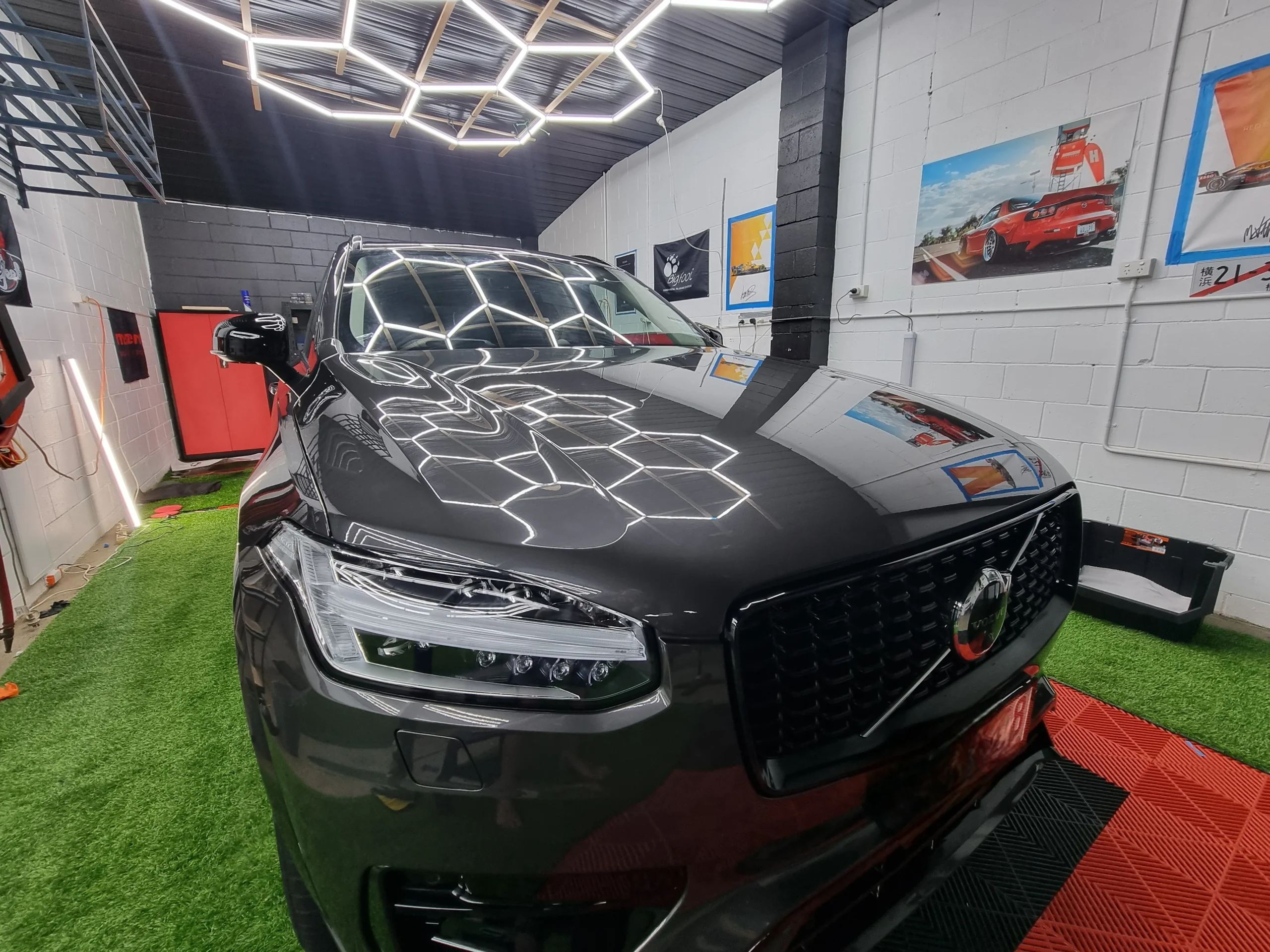 Detailed car finish at Brisbane Car Detailing